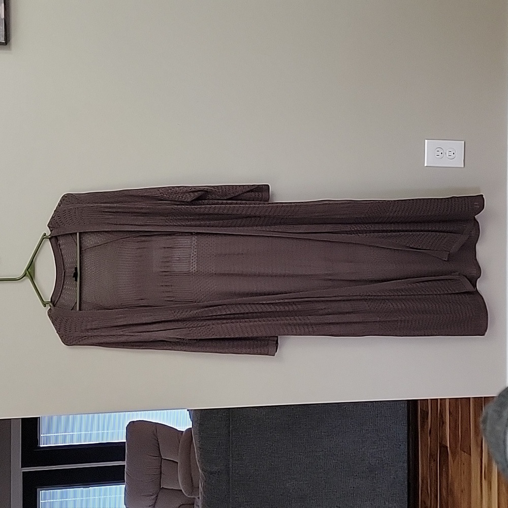 Torrid 3/4 sleeve pointelle duster